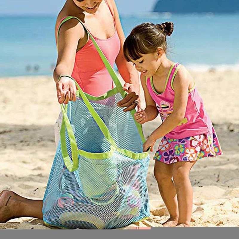 Baby Products For Bathing - Children Sand Away Protable Mesh Bag