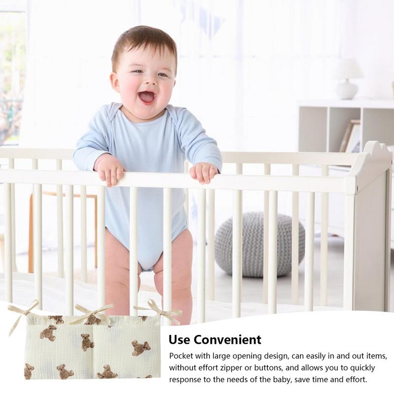 Baby Crib Organizer Cot Caddy  - đánh giá và giá Diaper Bag Backpack