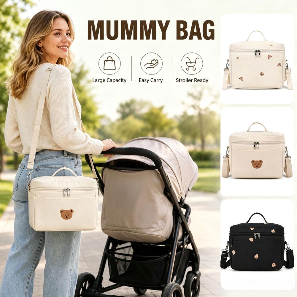 Cute Bear Bottle Cooler Bag Th - đánh giá và giá Diaper Bag Backpack
