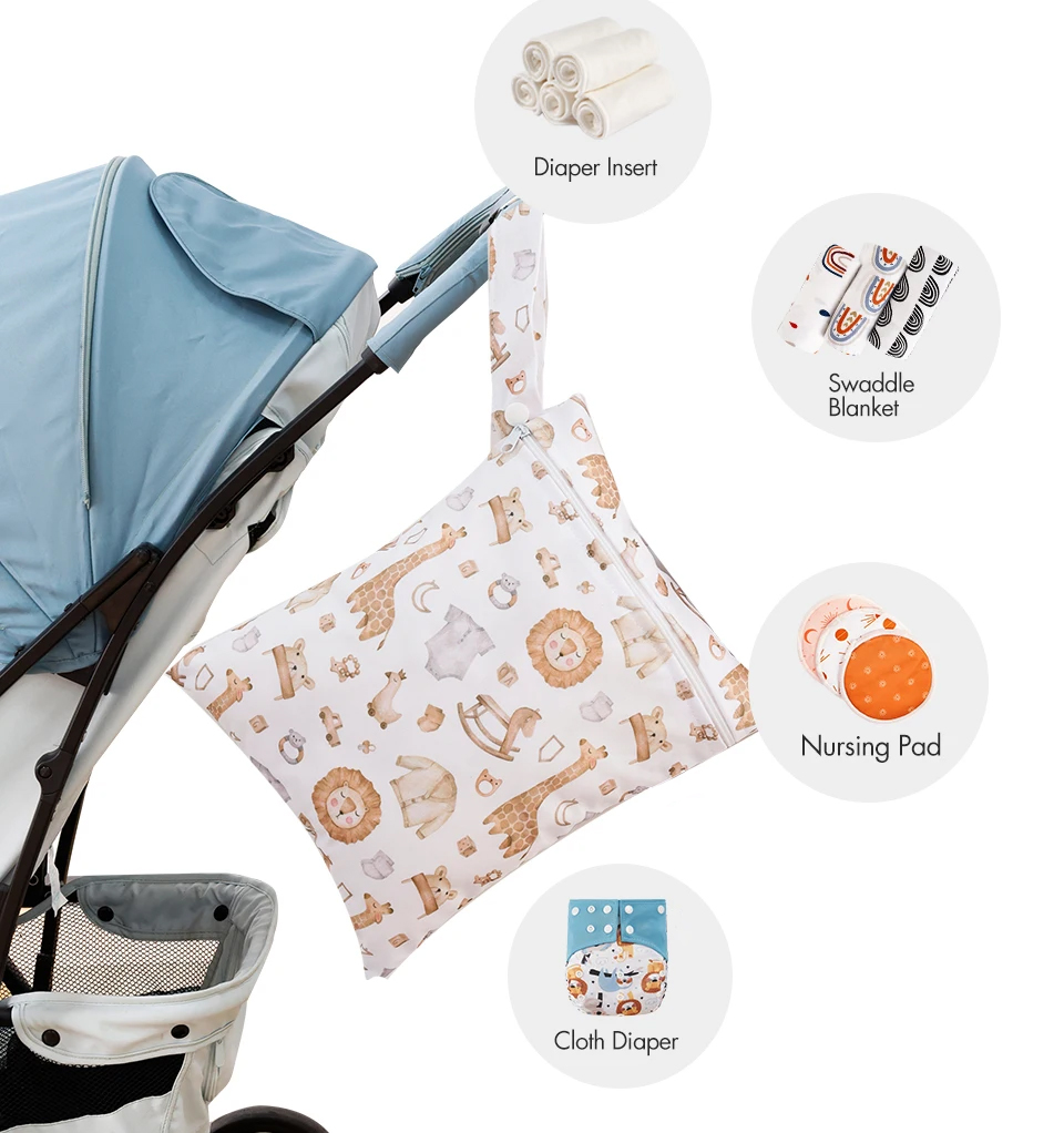 3PCS Travel Wash Cosmetic Bag  - đánh giá và giá Diaper Bag Backpack