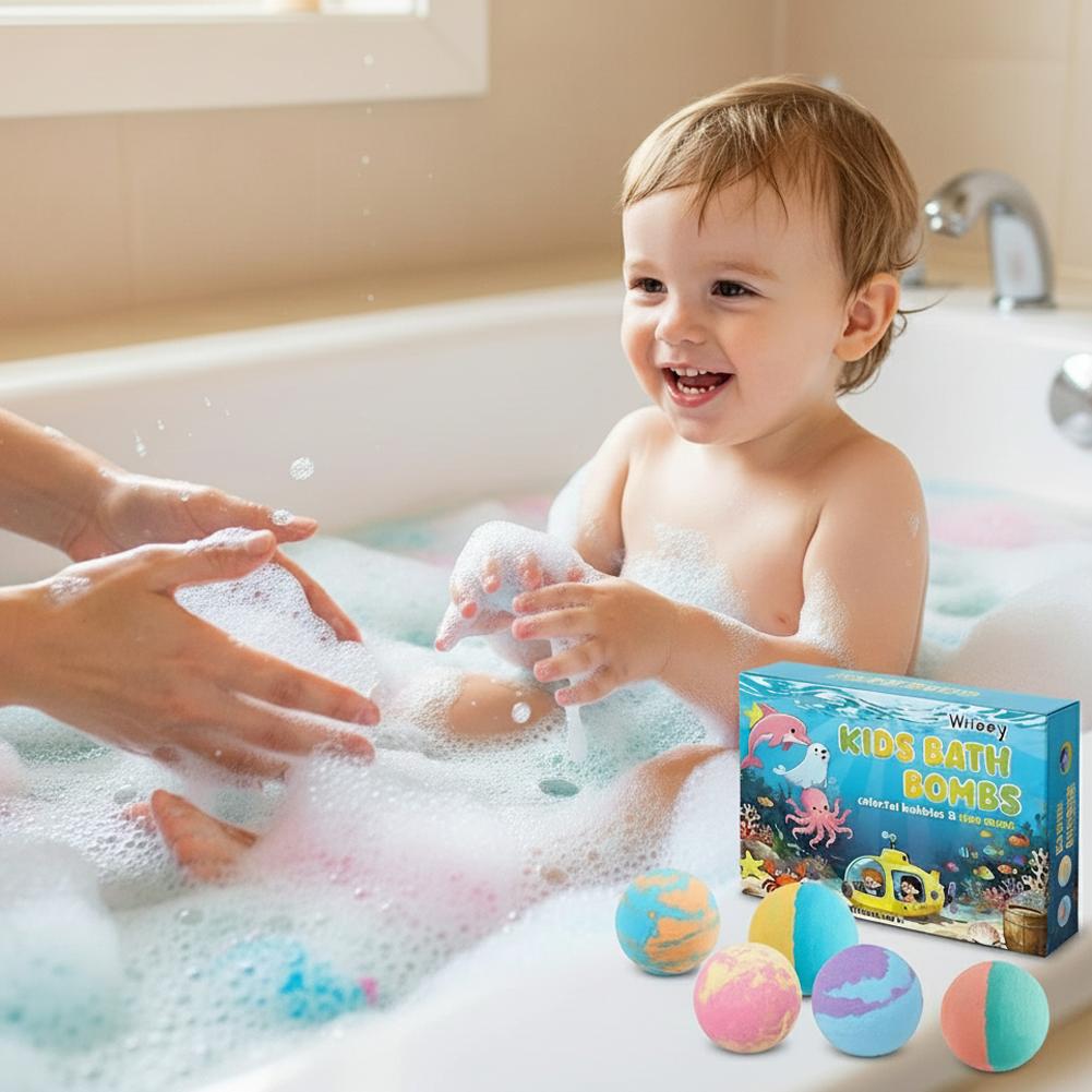 6pcs/Box Colorful Bath Bombs,  - đánh giá và giá Baby Products For Bathing