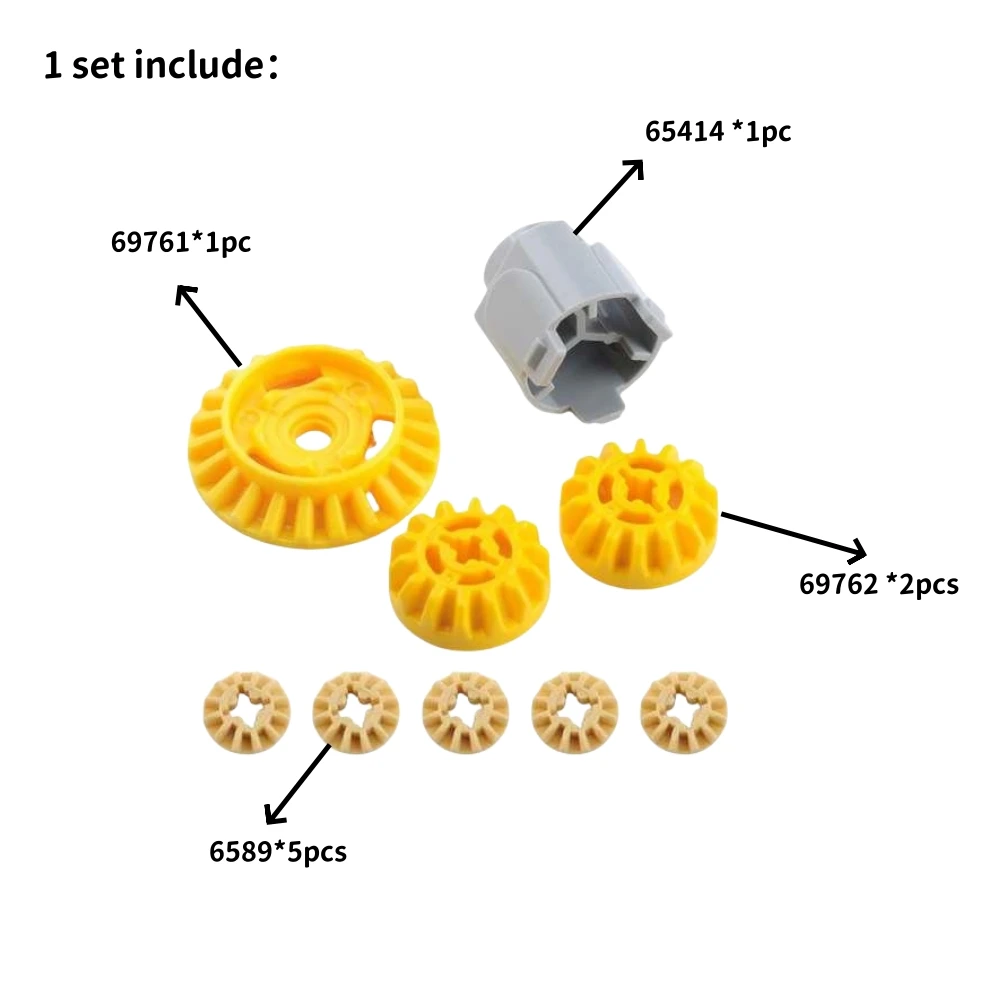 65414 69761 69762 6589 MOC Dif - đánh giá và giá Lego Set Technic