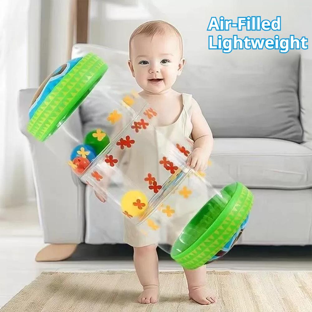 Inflatable Baby Crawling Rolle - đánh giá và giá Baby Products Game